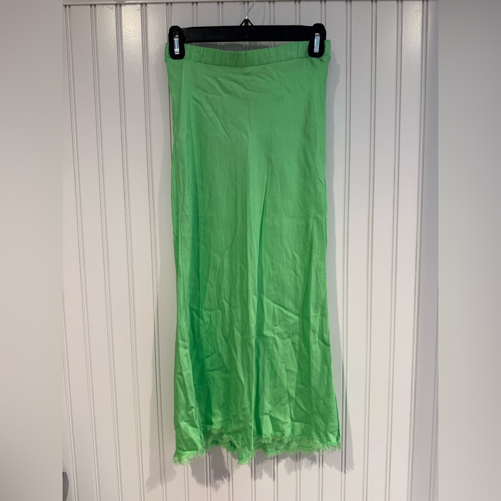 Nation LTD Green Maxi Pencil Skirt for Resort Wear